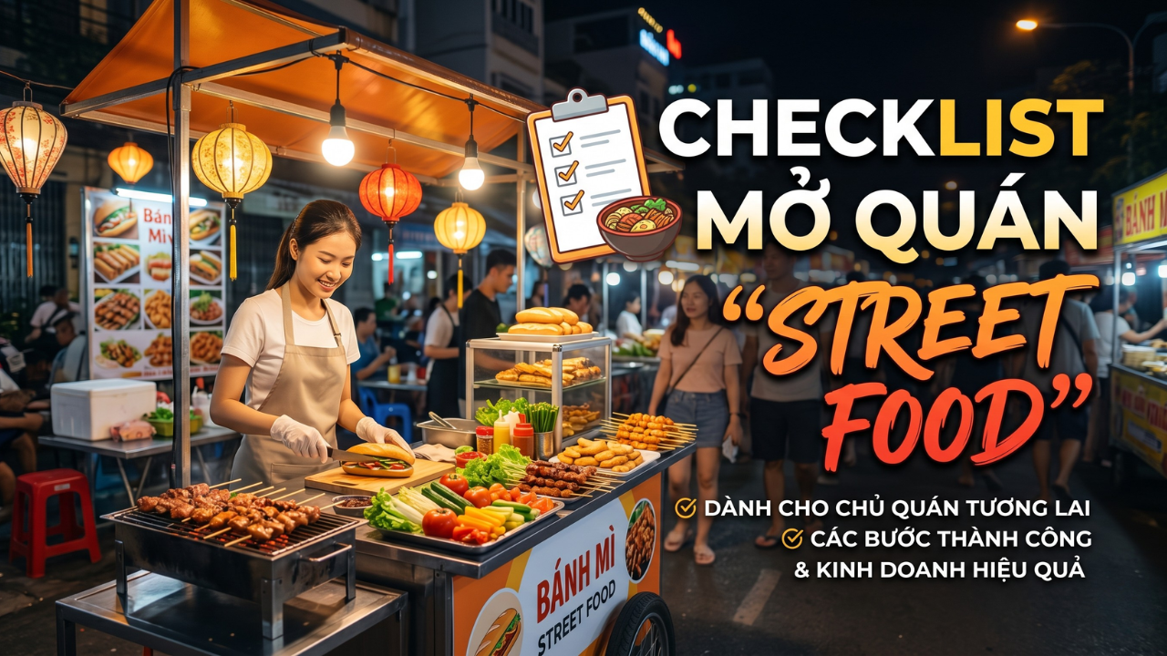 Checklist Mở Quán