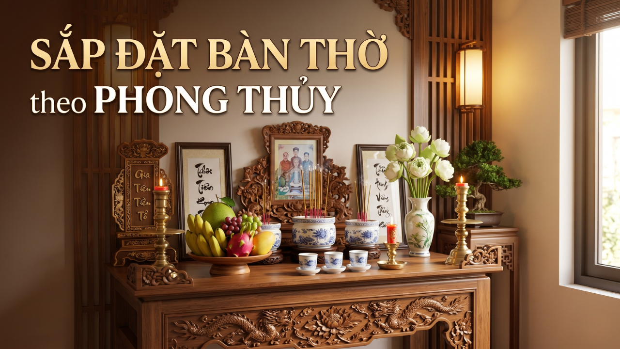 Sắp Đặt Ban Thờ Phong Thủy